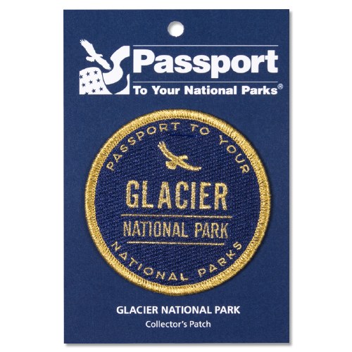 Glacier Passport Patch Shop Americas National Parks